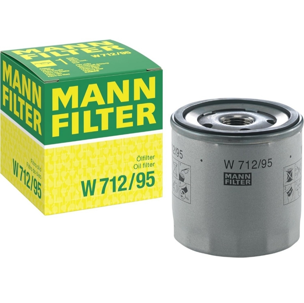 MANN-FILTER Oil Filter W 712/95